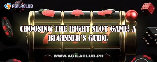 Choosing the Right Slot Game: A Beginner’s Guide